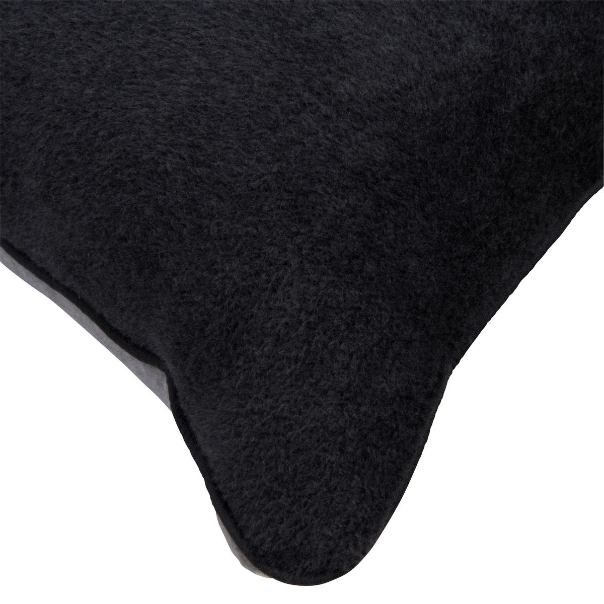 ZIERKISSEN  45/45 cm   - Anthrazit/Silberfarben, Konventionell, Textil (45/45cm) - Novel