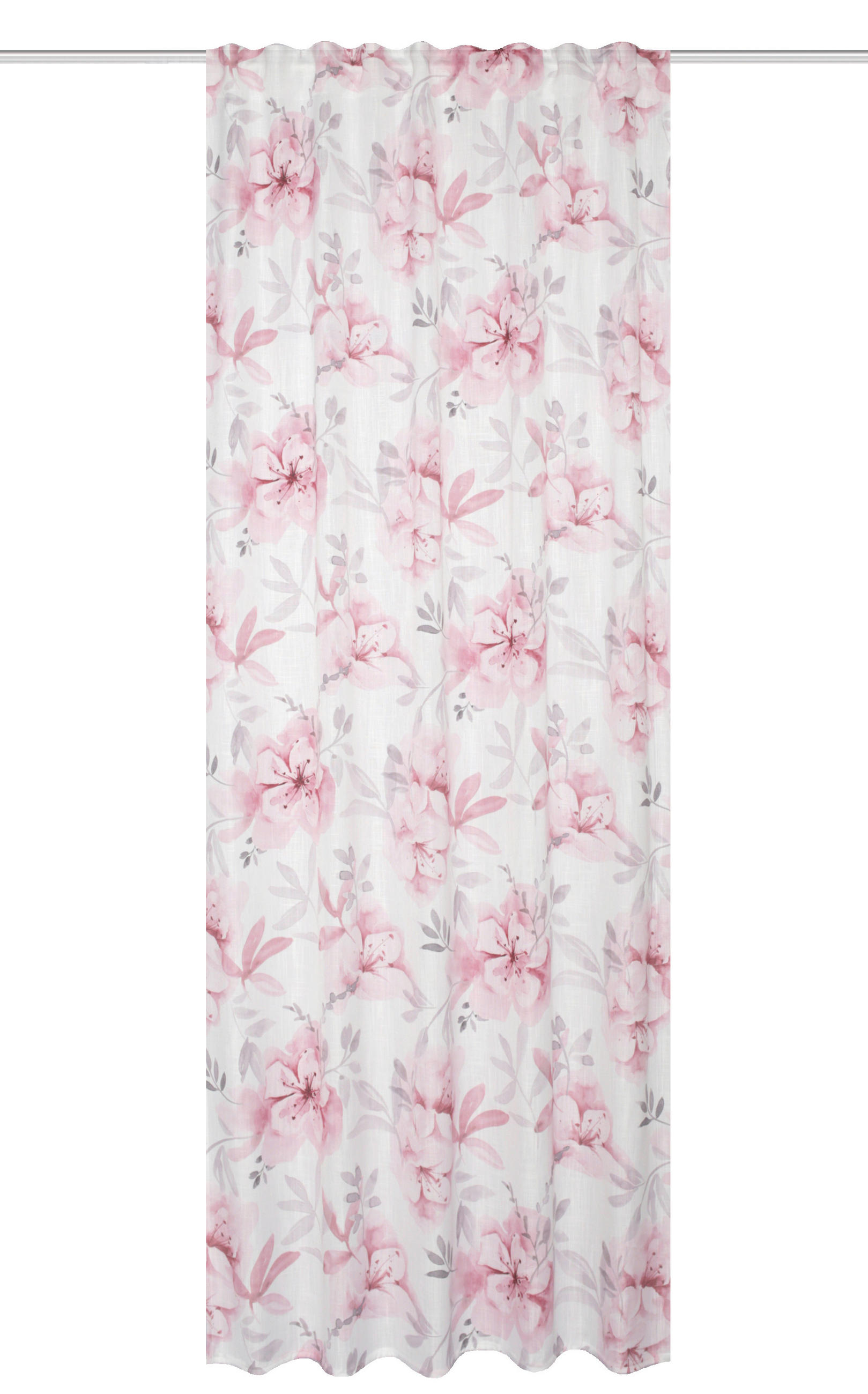 KOMBIVORHANG blickdicht  - Beere, Basics, Textil (140/245cm) - Schmidt W. Gmbh