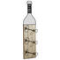 FLASCHENHALTER - Schwarz/Braun, Trend, Metall (21,5/83,5/10cm)
