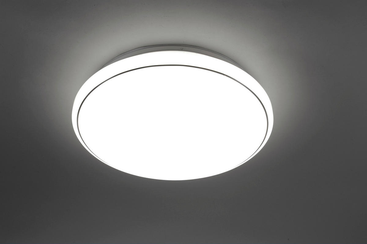 LED-DECKENLEUCHTE Lolasmart-Jupi  Smart 59/59/10,8 cm   - Weiß, Design, Kunststoff (59/59/10,8cm)