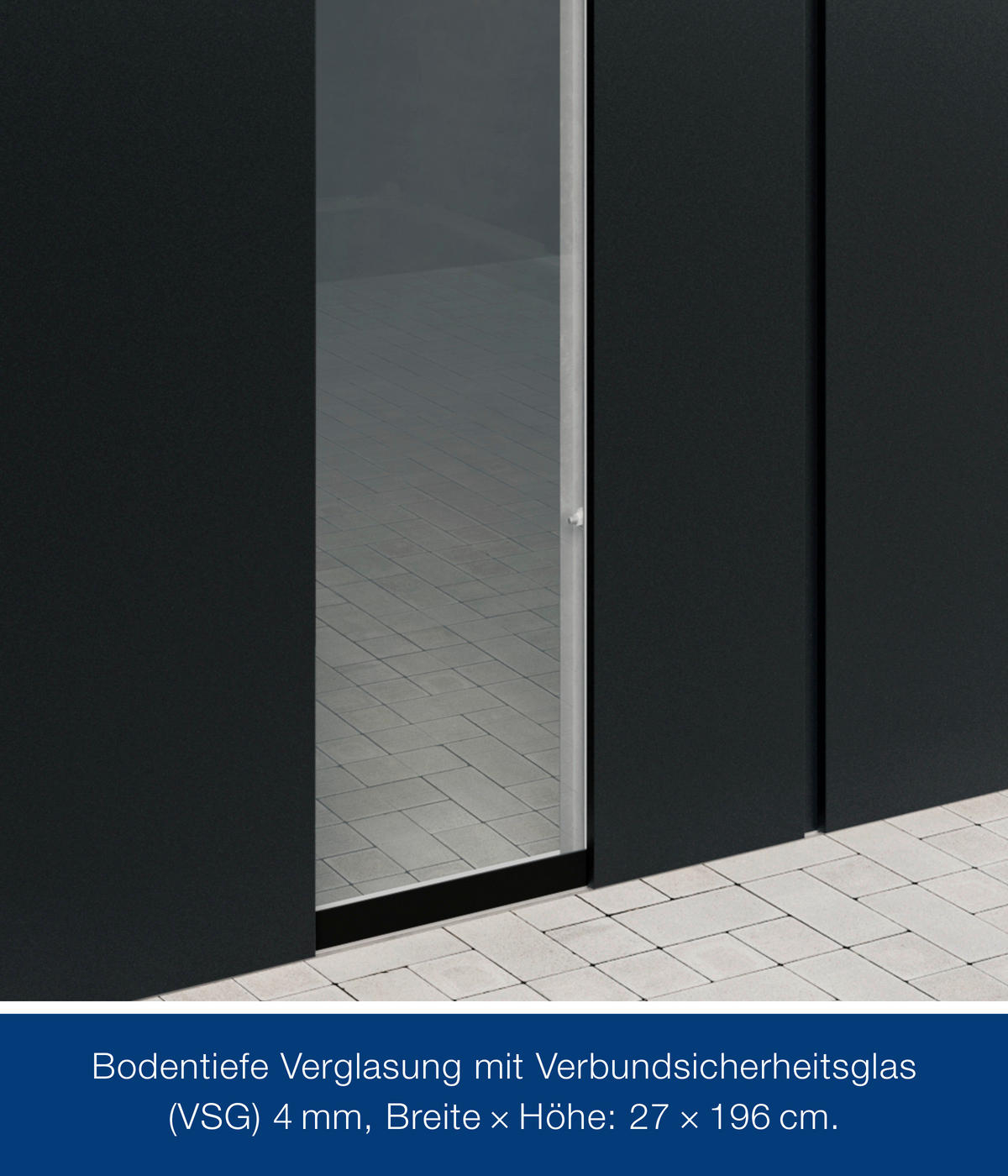 GERÄTEHAUS 237/223/229 cm  - Anthrazit, Basics, Metall (237/223/229cm)