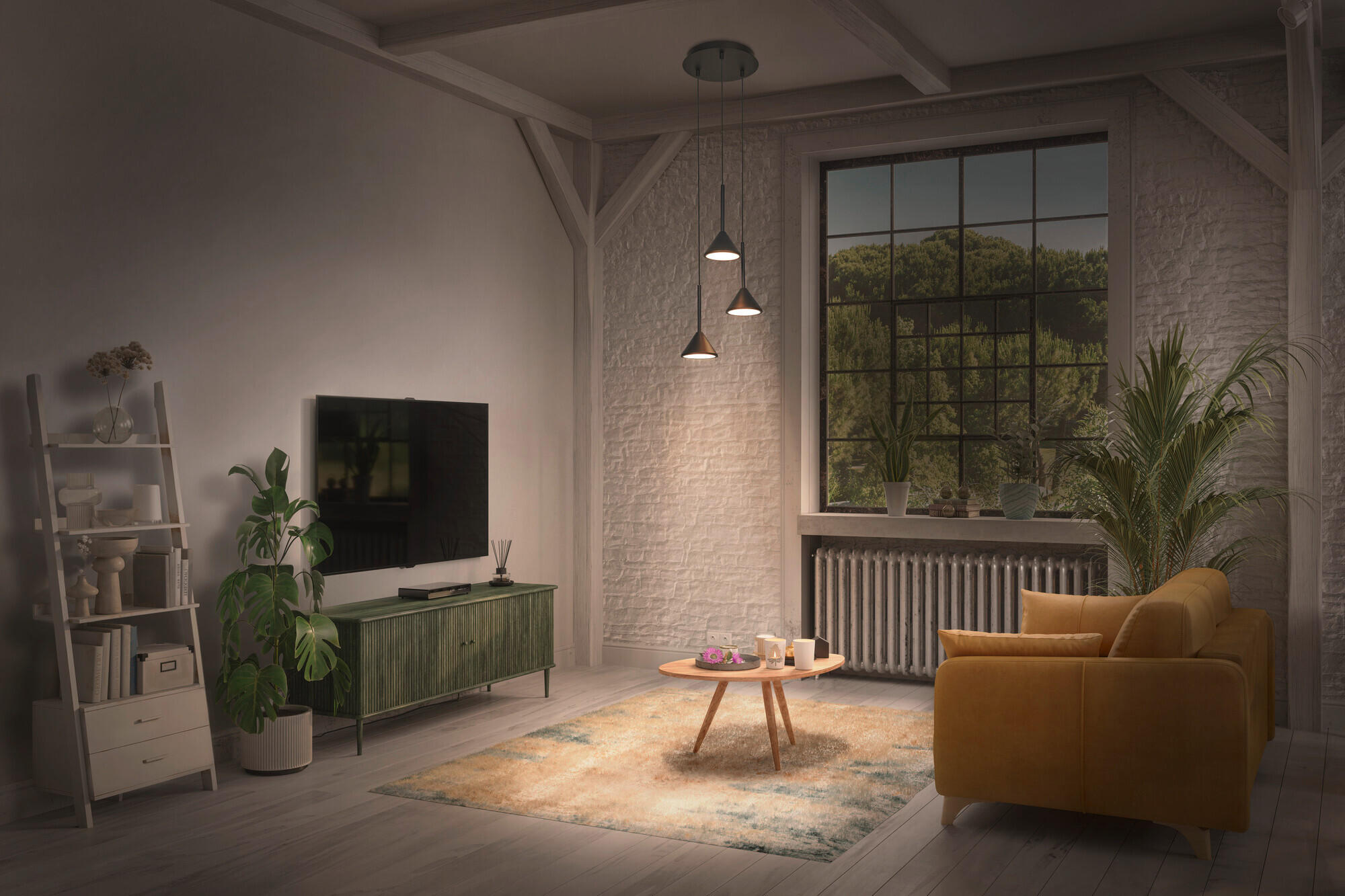 LED-PENDELLEUCHTE 29/150 cm  - Design, Metall (29/150cm) - Ledvance