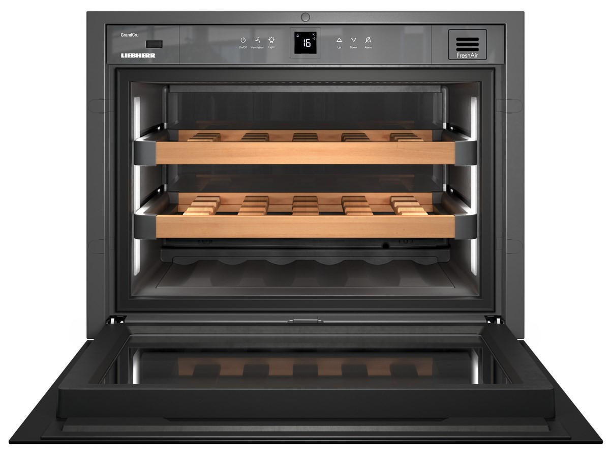 WEINKÜHLSCHRANK WKEGB582-26  - Schwarz, Basics, Metall (59,5/45,5/55,9cm) - Liebherr