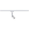SCHIENENSYSTEM-STRAHLER URail 5,8/11/6,6 cm   - Chromfarben/Weiß, Design, Metall (5,8/11/6,6cm) - Paulmann