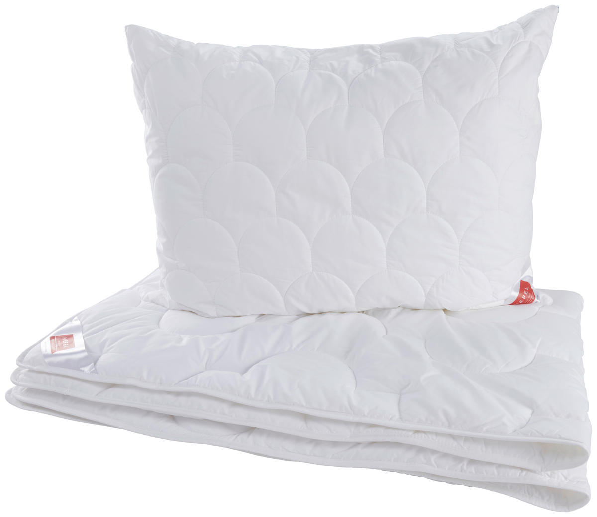 PAPLAN-PÁRNA SZETT 70x90/140x200 cm  - fehér, Basics, textil (70x90/140x200cm) - Hefel Textil