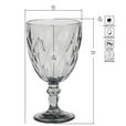 WEINGLAS 320 ml  - Grau, Basics, Glas (9/16,5cm) - Novel