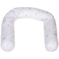 NESTCHENSCHLANGE Modern Clouds   14/180 cm  - Weiß/Grau, Trend, Textil (14/180cm) - Patinio