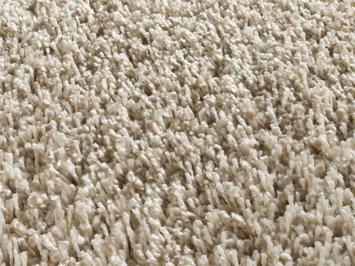 HOCHFLORTEPPICH 200/200 cm Fashion Shaggy Beige  - Beige, Basics, Textil (200/200cm) - Novel