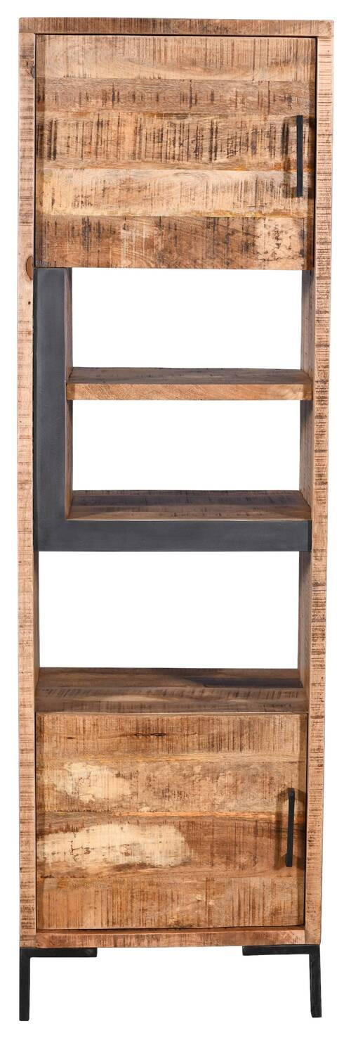 ETAJERĂ  58/192/40 cm  - culoare natur, Natur, metal/lemn (58/192/40cm) - MID.YOU