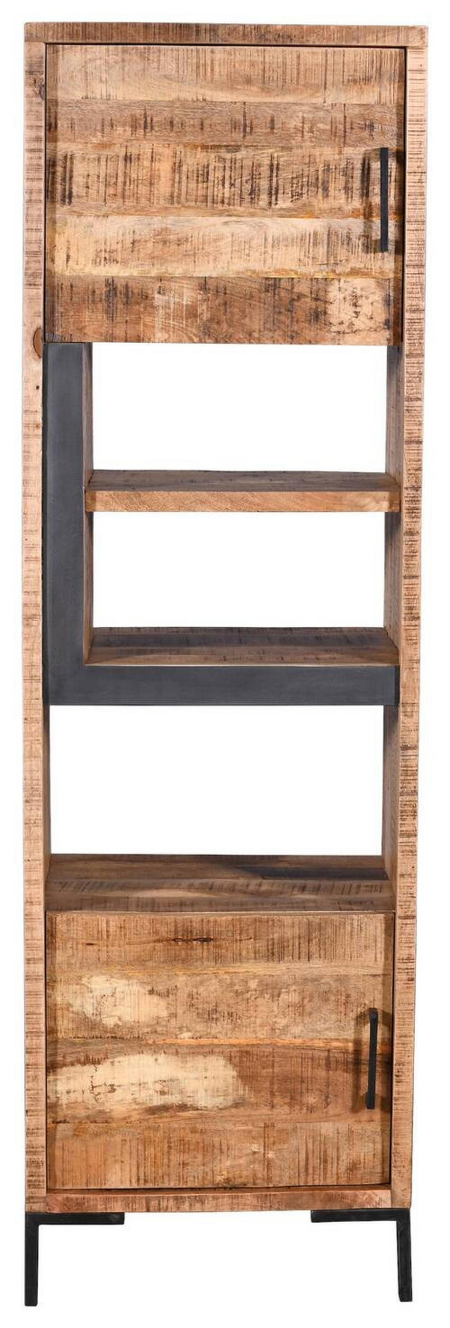 ETAJERĂ  58/192/40 cm  - culoare natur, Natur, metal/lemn (58/192/40cm) - MID.YOU