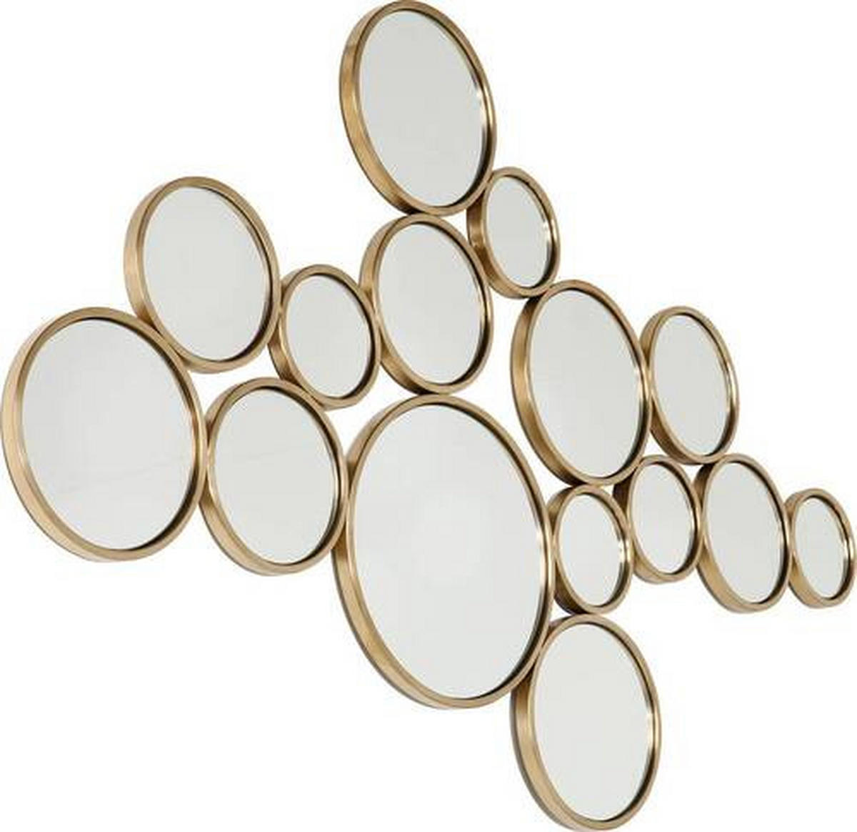 SPIEGEL 138/93/2 cm    in  - Messingfarben, Design, Glas/Metall (138/93/2cm) - Kare-Design