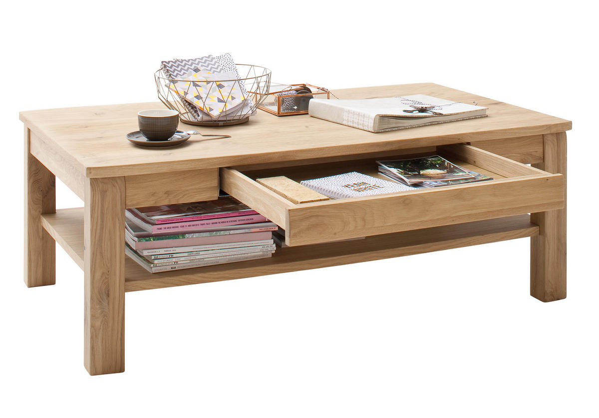 KONFERENČNÝ STOLÍK, farba duba, drevo, kompozitné drevo, 117/42/65 cm - farba duba, Design, drevo/kompozitné drevo (117/42/65cm) - Livetastic