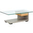 COUCHTISCH in Holz, Glas, Holzwerkstoff 110/65/40 cm - Fango/Eichefarben, KONVENTIONELL, Glas/Holz (110/65/40cm) - Moderano COUCHTISCH in Holz, Glas, Holzwerkstoff 110/65/40 cm - Fango/Eichefarben, KONVENTIONELL, Glas/Holz (110/65/40cm) - Moderano