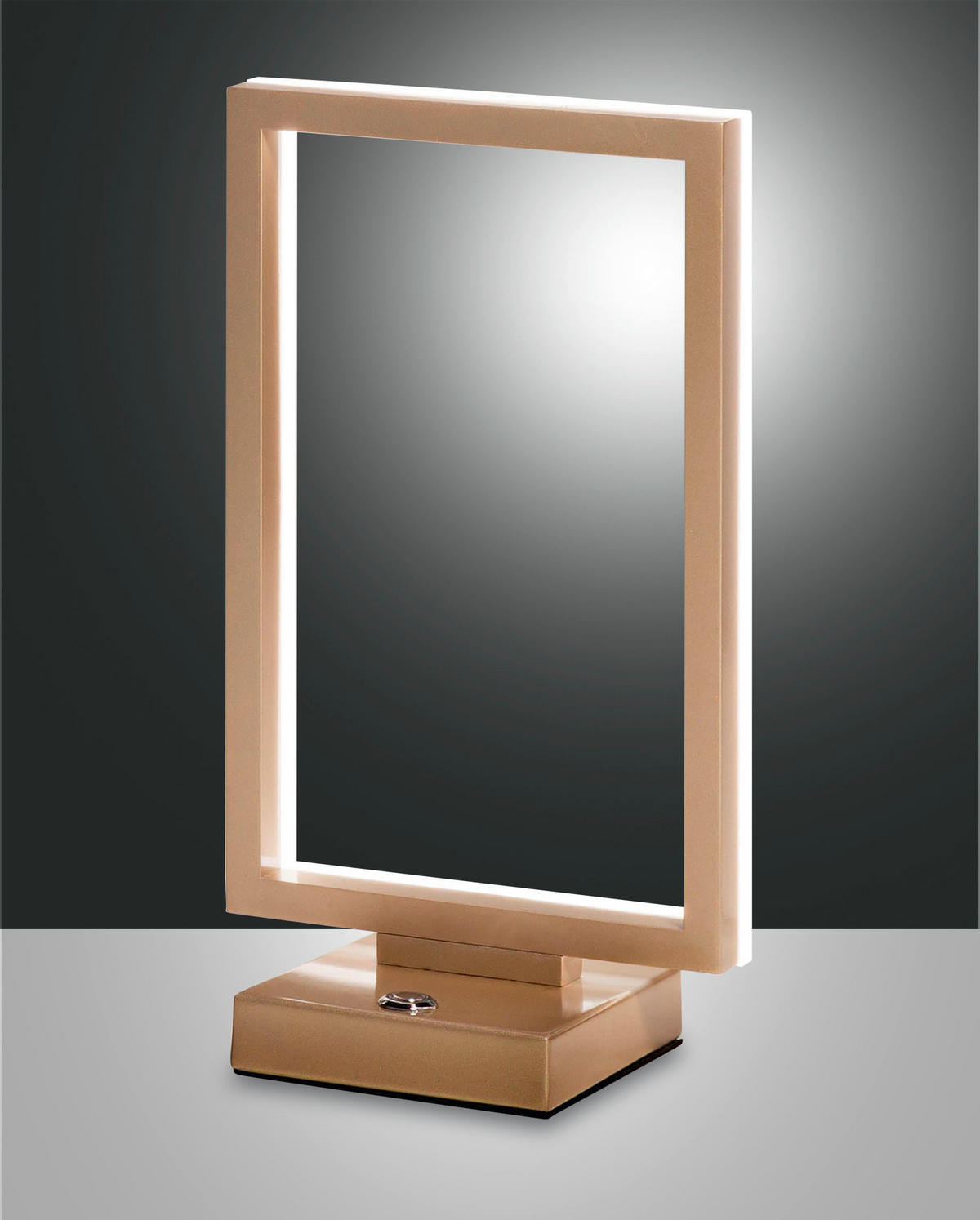 TISCHLEUCHTE 17/11/30 cm   - Goldfarben, Design, Kunststoff/Metall (17/11/30cm) - Fabas Luce