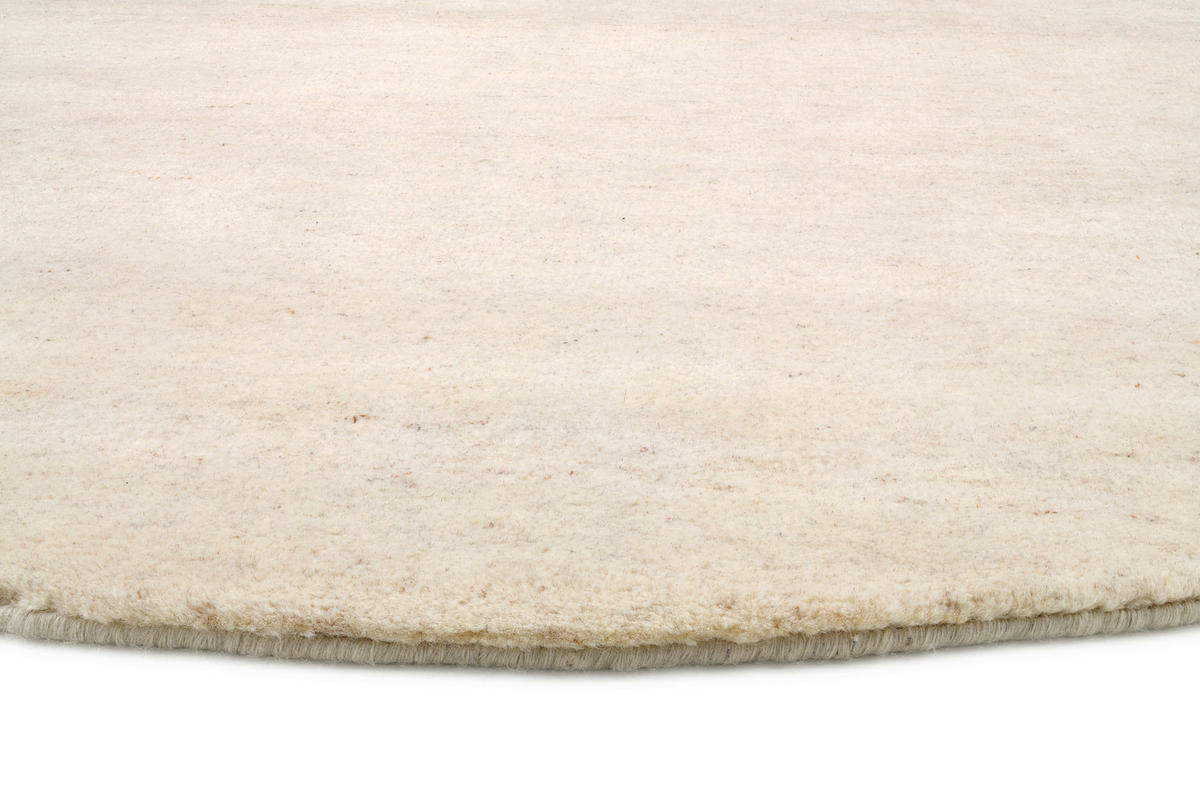 WOLLTEPPICH 150/150 cm Silverström Gelb  - Gelb, Basics, Textil (150/150cm)