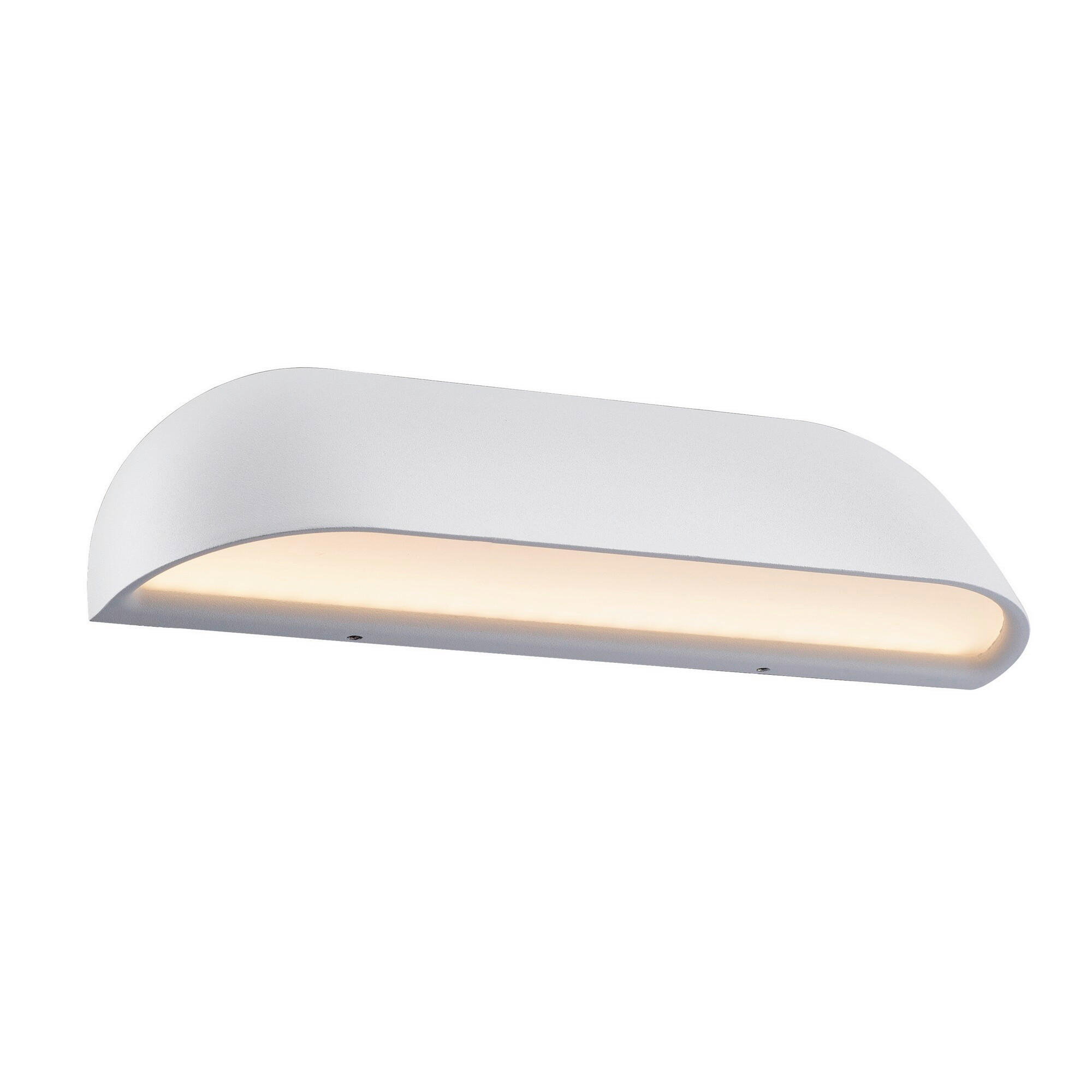 WANDLEUCHTE Front 26/6.8/6.8 cm  - Weiß, Design, Metall (26/6.8/6.8cm) - Nordlux
