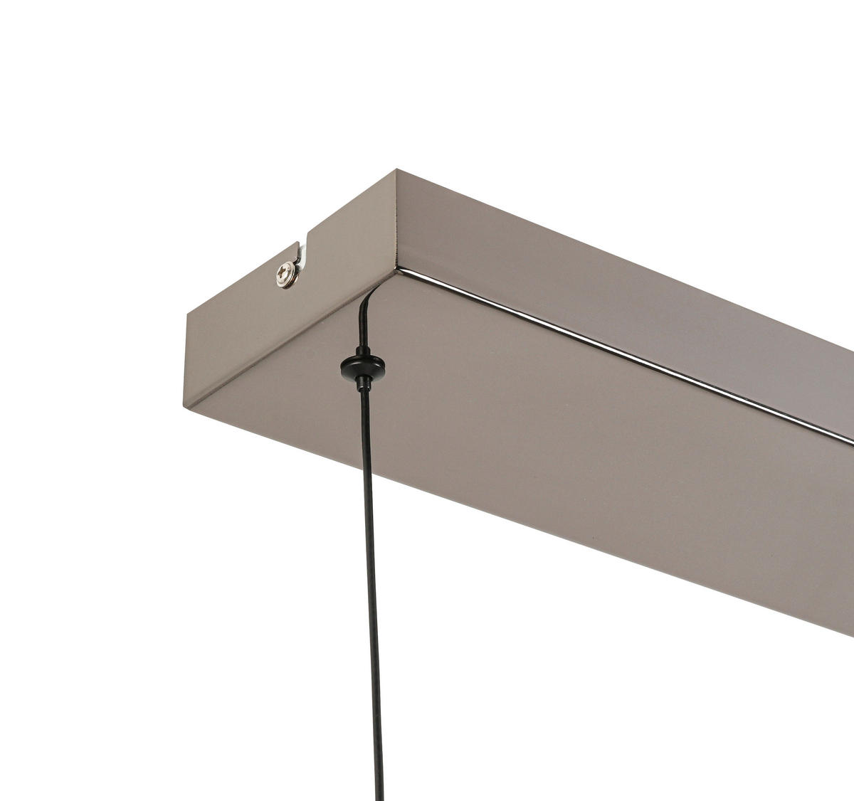 LED FÜGGŐLÁMPA 93/15/150 cm  - krómszínű, Trend, Üveg/fém (93/15/150cm) - Ambiente