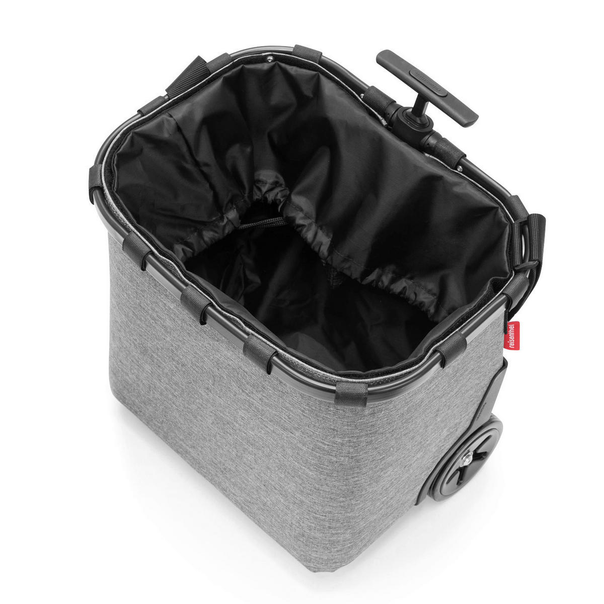 KOLICA ZA KUPOVINU   svijetlo plava, tamno plava  - tamno plava/crna, Basics, tekstil/metal (42/47,5/32cm) - Reisenthel