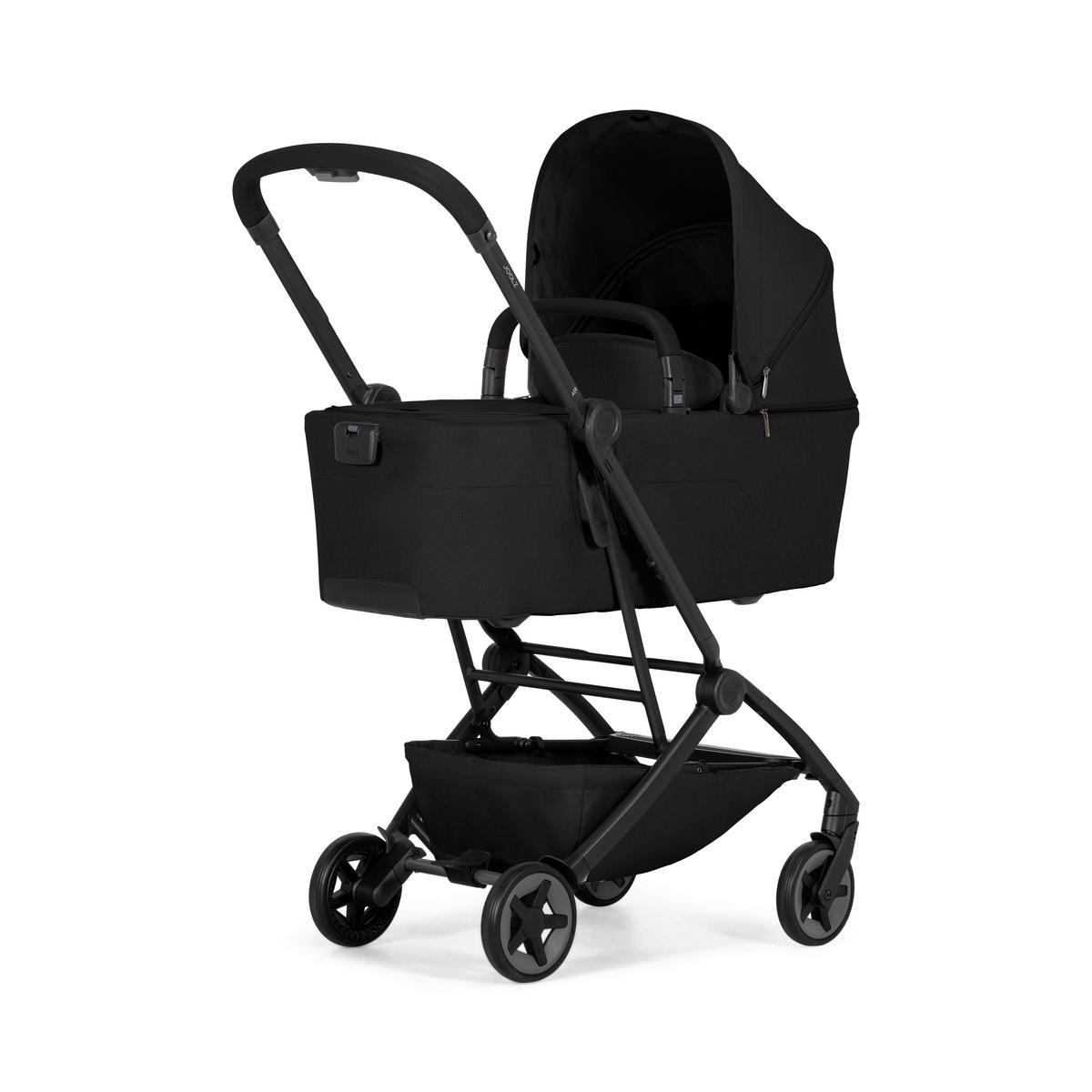 LIEGEWANNE AER2  - Schwarz, Basics, Textil/Metall (86/42/65cm) - Joolz