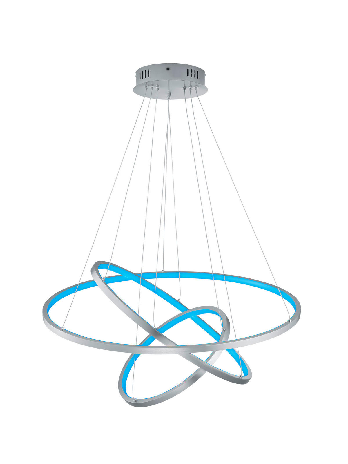 LED SVJETILJKA VISEĆA AARON  - boje nikla, Basics, metal (80/150cm)