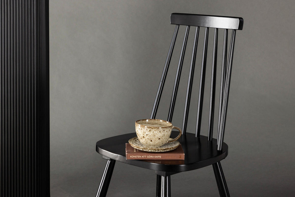 STOL     svart  - svart, Modern, trä (43/88/50cm) - Livetastic