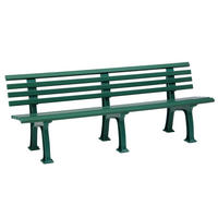 GARTENBANK 200/74/54 cm   - Grün, Basics, Kunststoff (200/74/54cm) - Modante