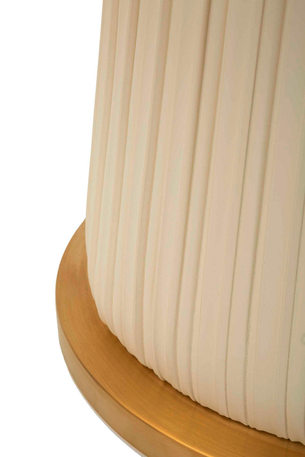 COUCHTISCH Creme, Weiß, Goldfarben  - Goldfarben/Creme, Basics, Keramik/Kunststoff (50/60/60cm)