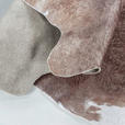 FELLTEPPICH 100/135 cm Etosha  - Braun/Weiß, Design, Leder/Textil (100/135cm) - Novel