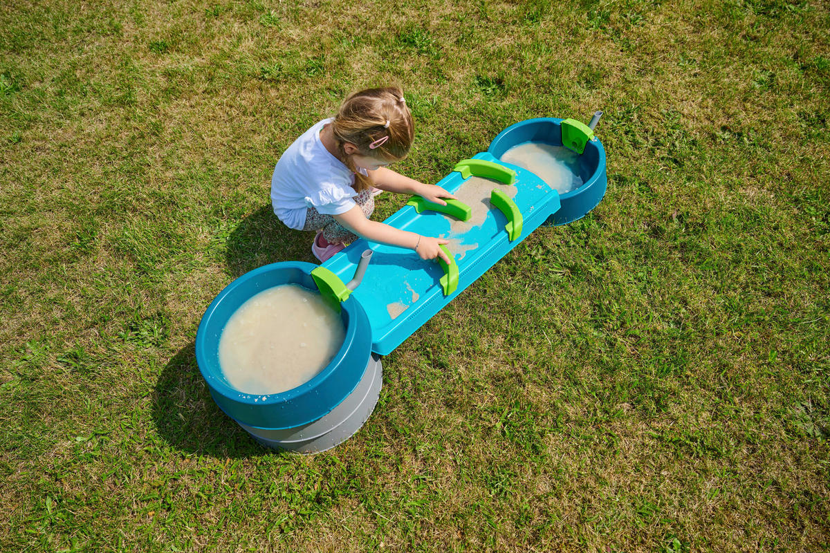 WASSERBAHN RUN  - Blau, KONVENTIONELL, Kunststoff (21,50/79/39,50cm)