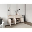 SIDEBOARD Newniq  in 150/75/42 cm  - Kaschmir, Design, Holzwerkstoff (150/75/42cm) - Hom`in