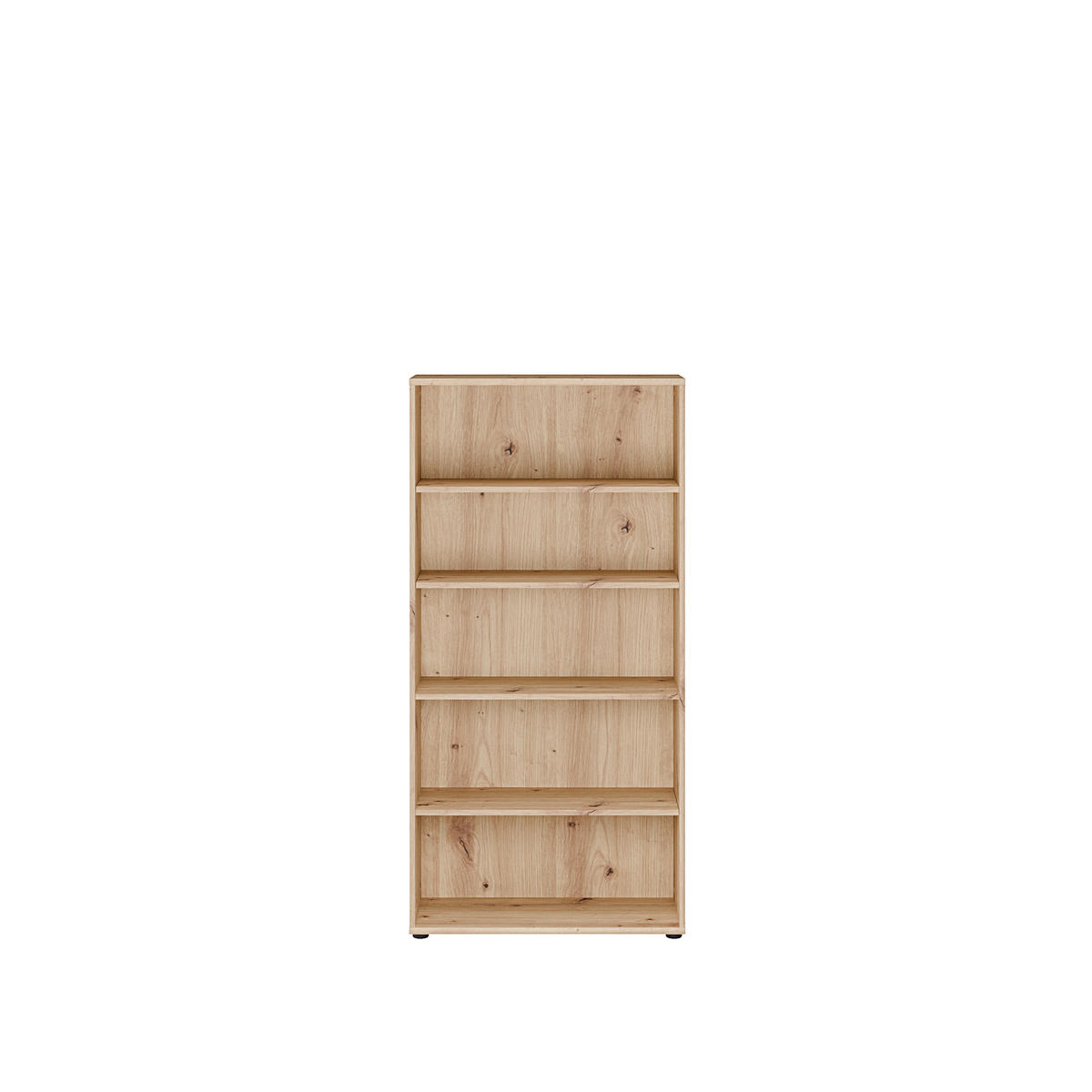 REGAL Eiche Artisan  - Schwarz/Eiche Artisan, Design, Holzwerkstoff/Kunststoff (73,7/149,5/34,8cm)