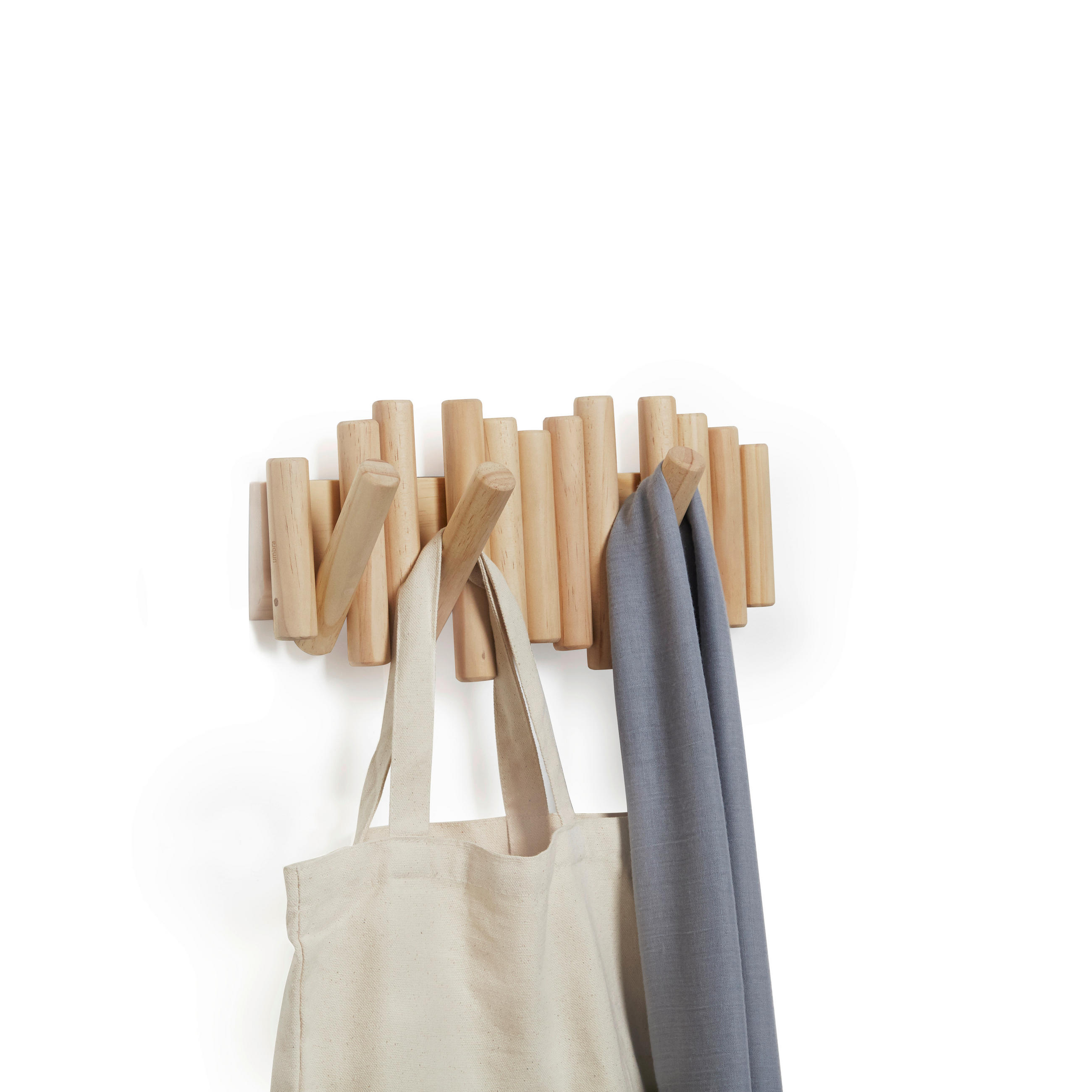 ZIDNI ČIVILUK  boja borovine  drvo  - boja borovine, Osnovno, drvo (17/4/37cm) - Umbra