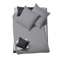 BETTWÄSCHE Rio Seersucker 155/200 cm  - Anthrazit, Basics, Textil (155/200cm) - Fleuresse