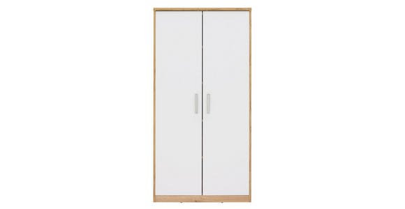 KOMMODE 72/148/36 cm - Eichefarben/Silberfarben, KONVENTIONELL, Holzwerkstoff (72/148/36cm) - Xora