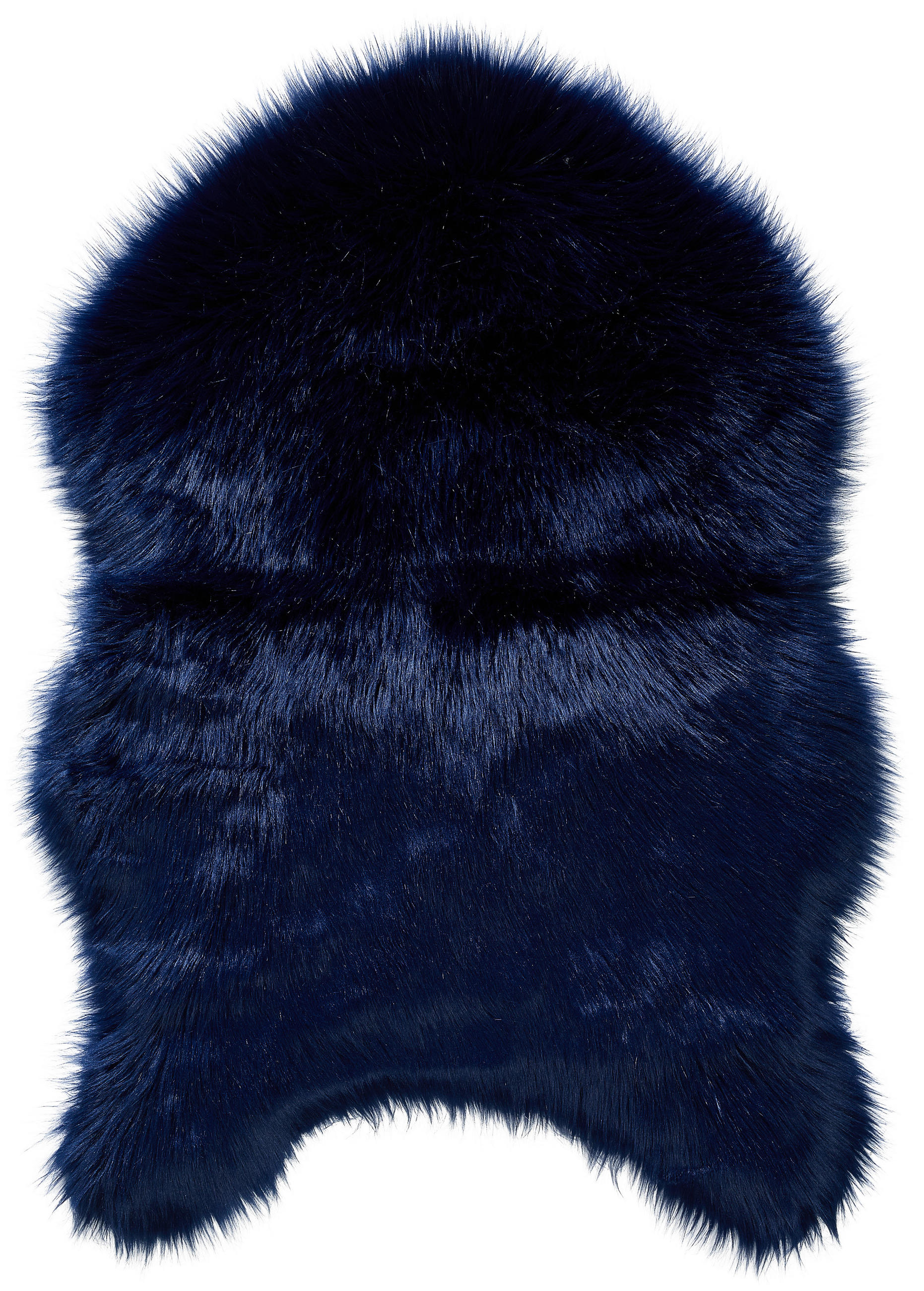 KUNSTFELL 60/90 cm  - Blau, LIFESTYLE, Fell/Textil (60/90cm) - Novel