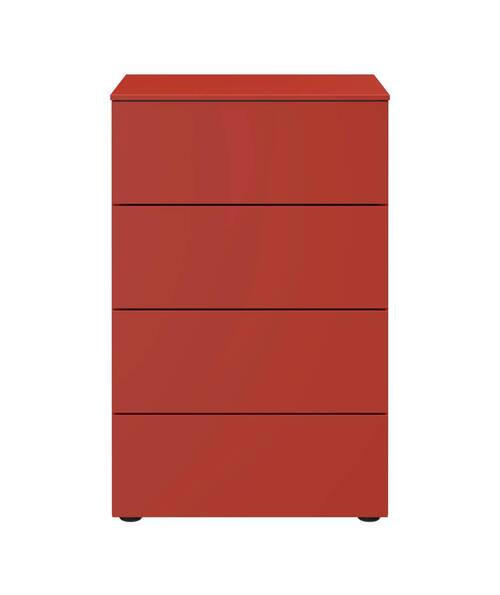 KOMMODE Primolar Garda  in 50/79/41 cm  - Koralle/Rot, Design, Holzwerkstoff/Kunststoff (50/79/41cm) - Xora