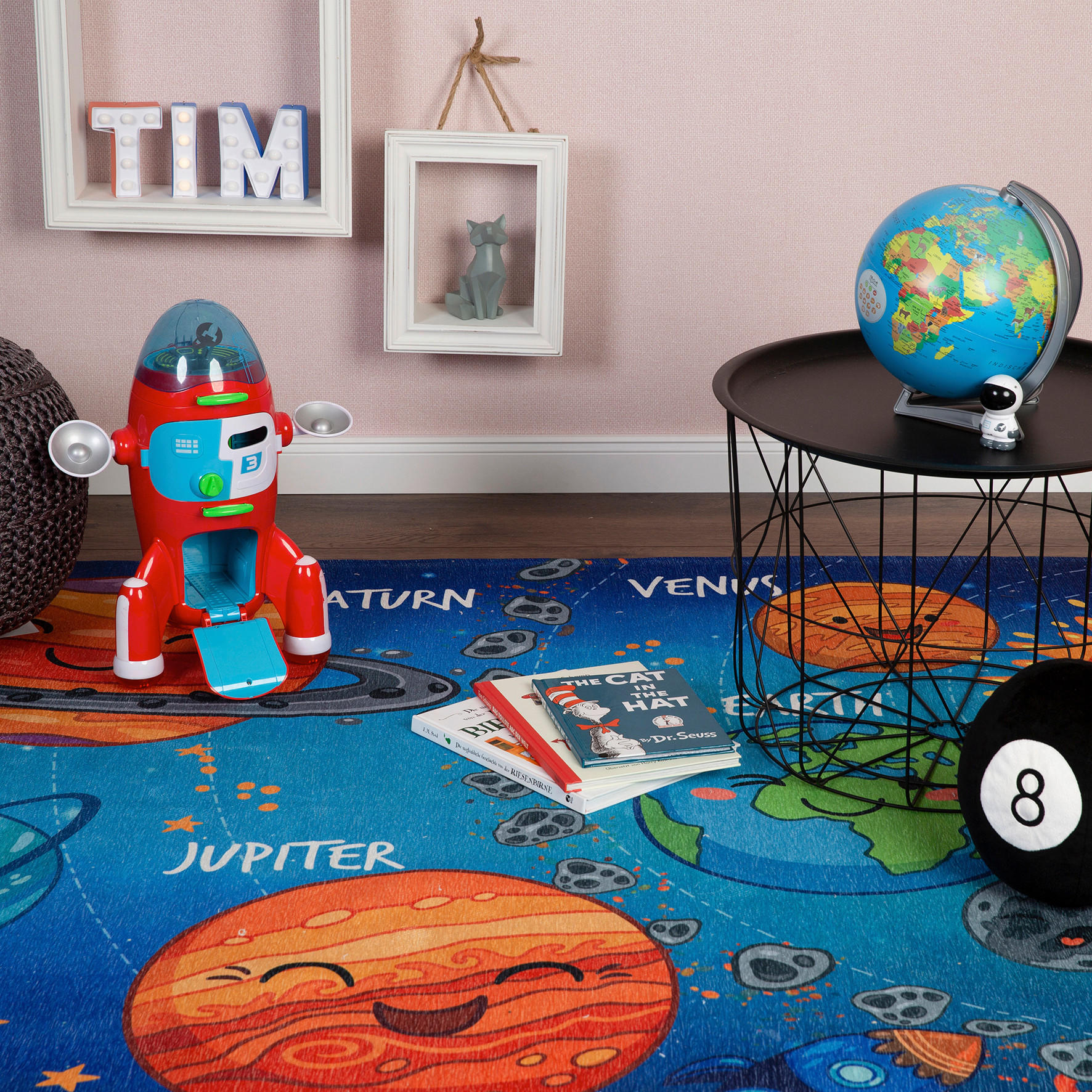 KINDERTEPPICH 120/170 cm  - Blau, Design, Textil (120/170cm) - Obsession