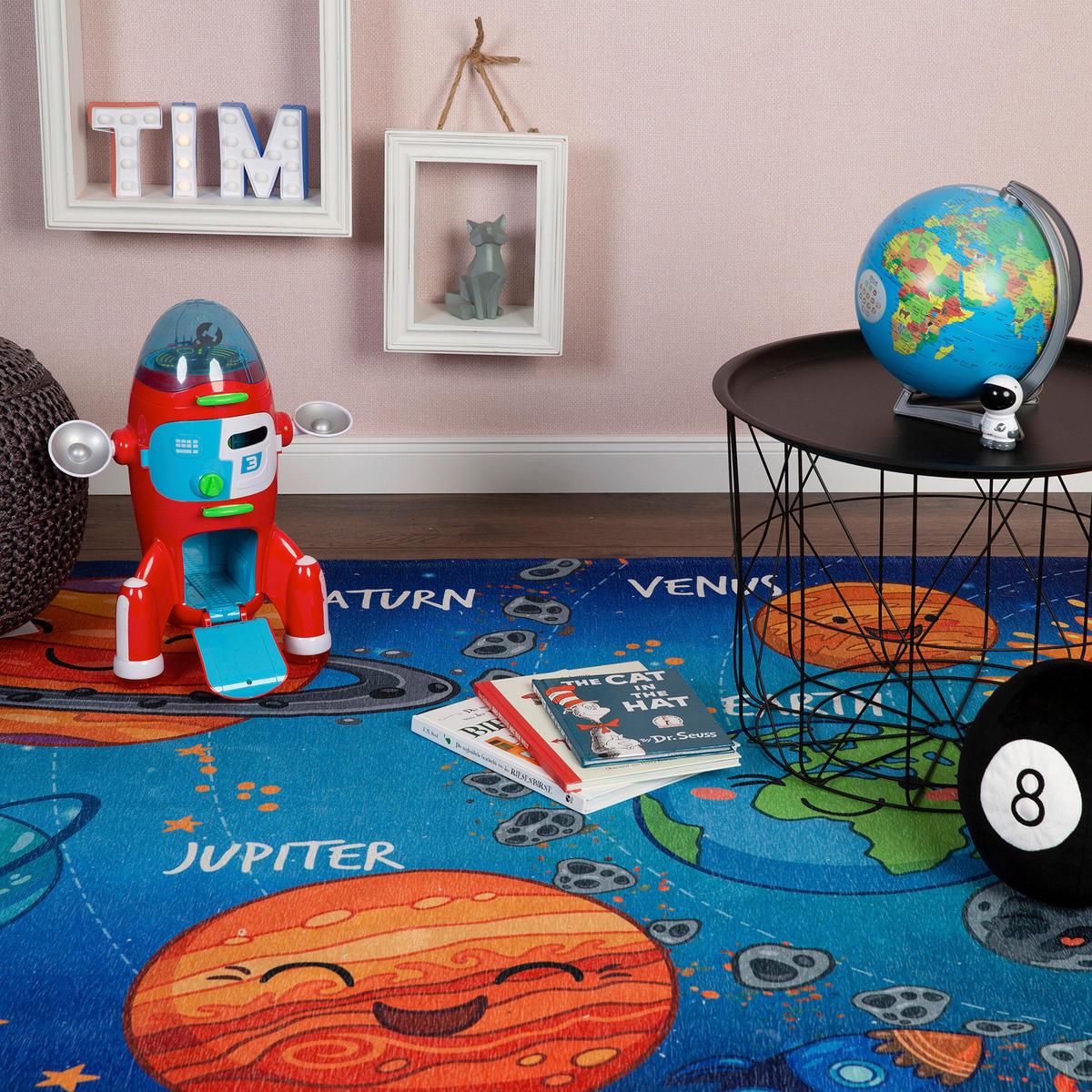KINDERTEPPICH 160/230 cm  - Blau, Design, Textil (160/230cm) - Obsession