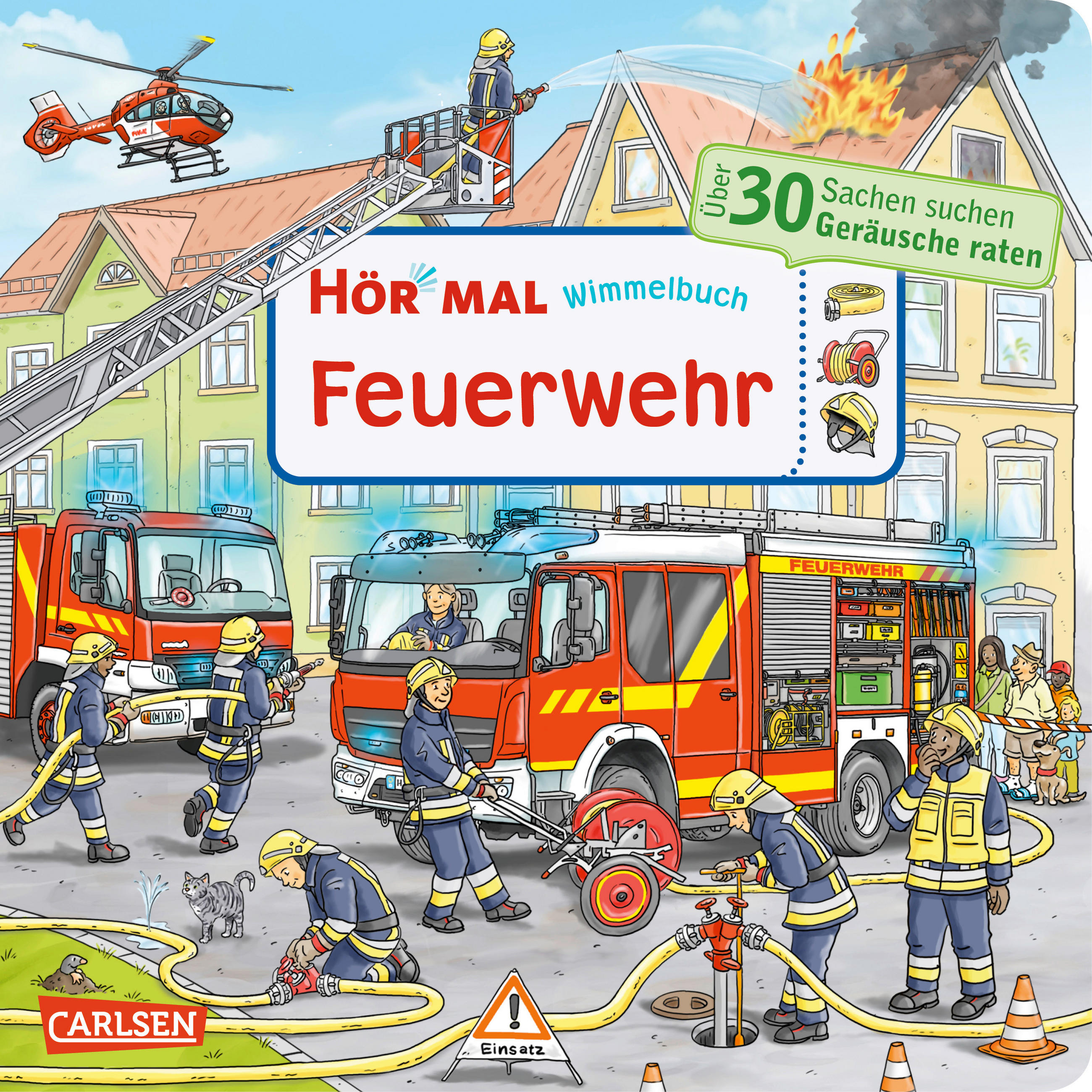 Carlsen Sound-Und Hör mal Mehrfarbig 18x18x1.8 cm