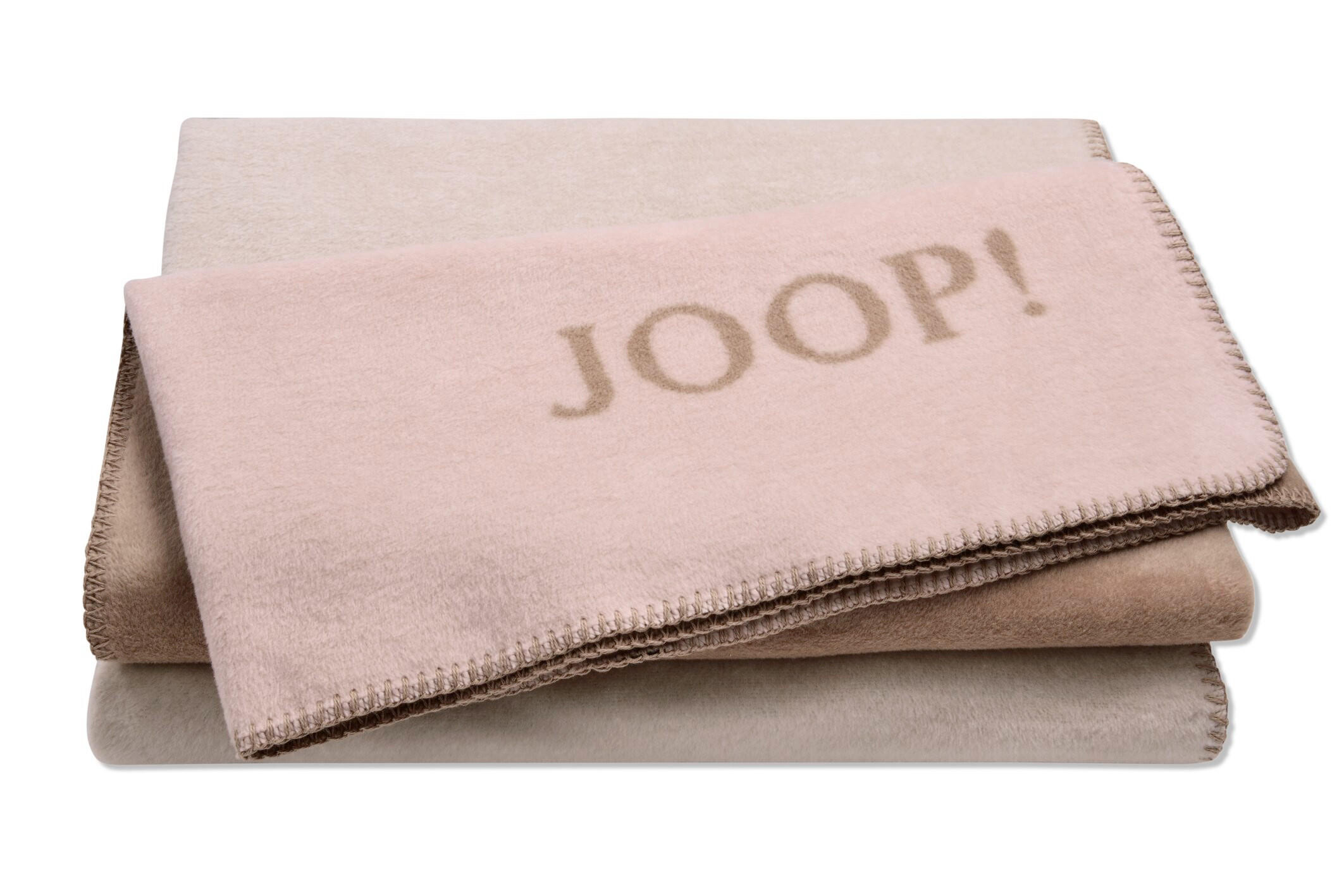 WOHNDECKE Split 150/200 cm  - Hellrosa, Basics, Textil (150/200cm) - Joop!