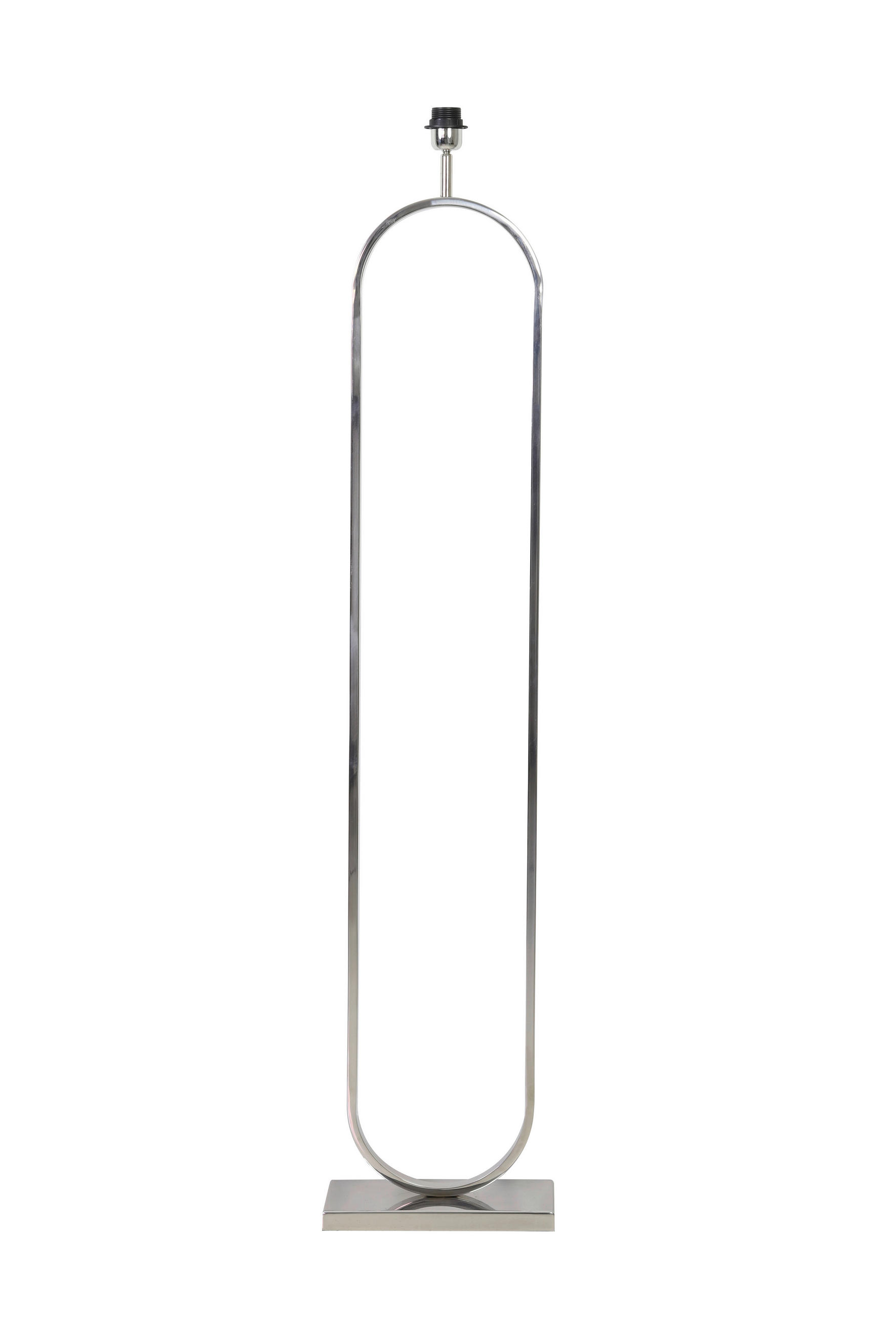 STEHLEUCHTE Jamiri 30/15/142 cm   - Silberfarben, Design, Metall (30/15/142cm) - Light & Living