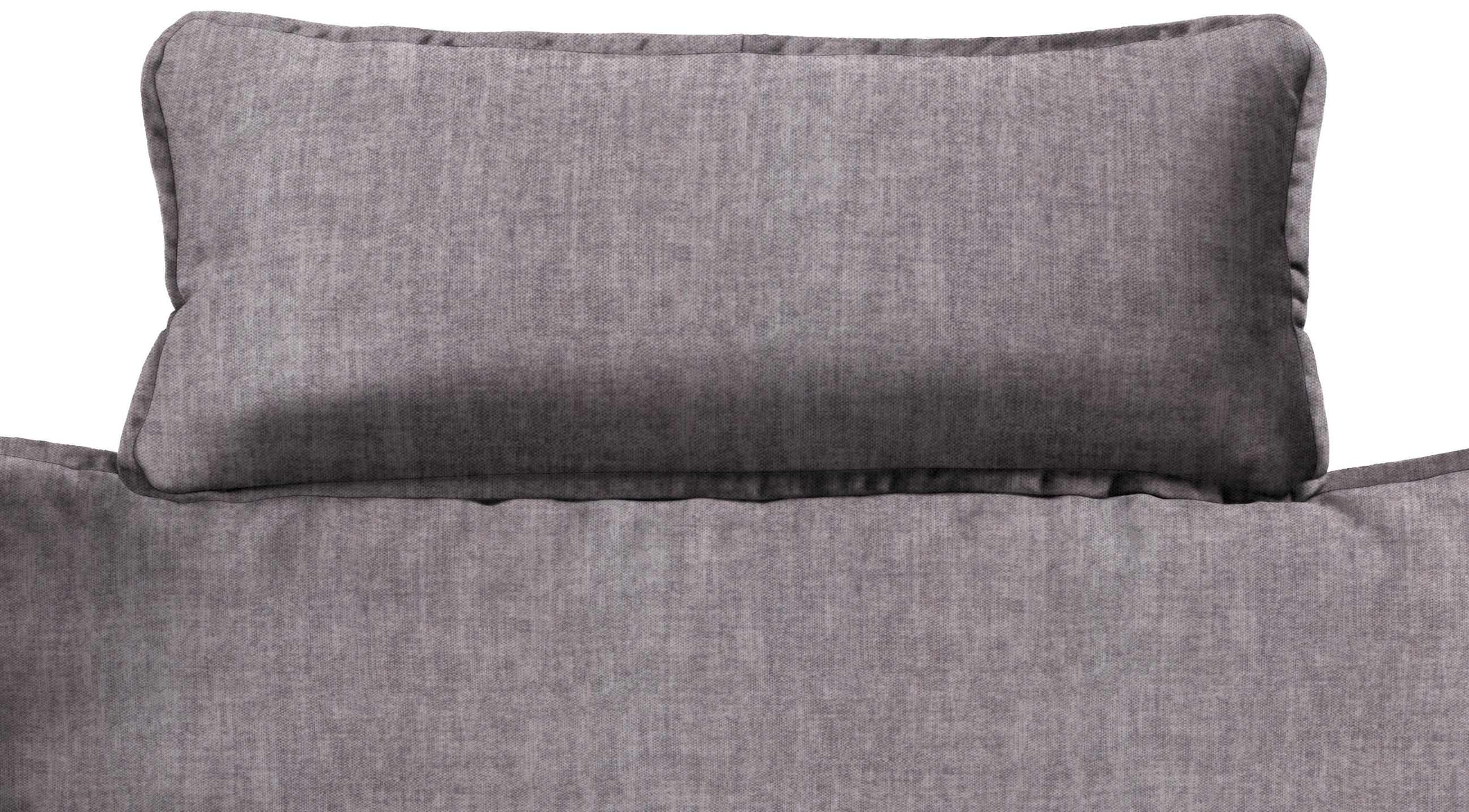 KOPFSTÜTZE - Grau, Design, Textil (57/25/15cm) - Hom`in