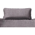KOPFSTÜTZE - Grau, Design, Textil (57/25/15cm) - Hom`in