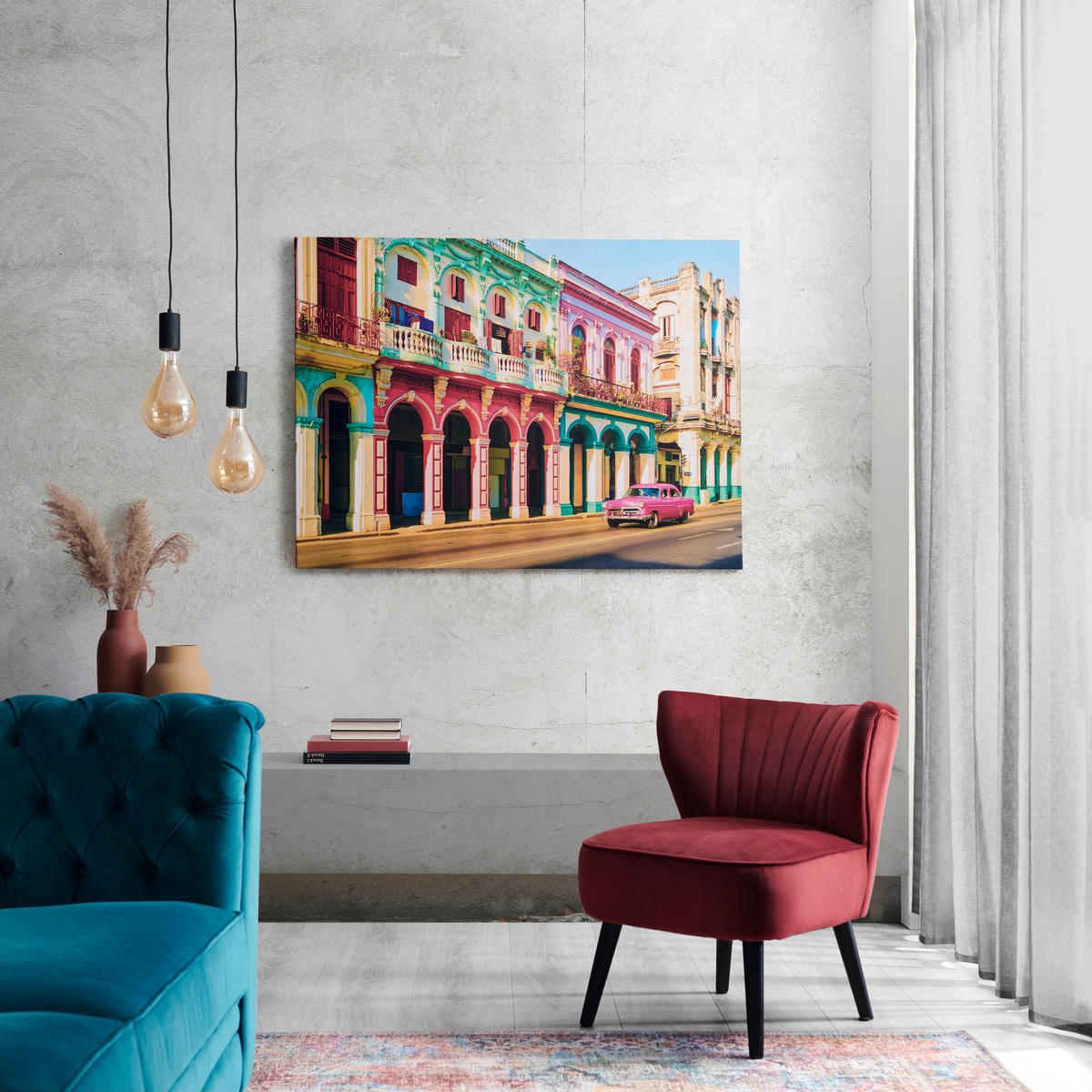 LEINWANDBILD Architektur  - Multicolor, KONVENTIONELL, Holz/Papier (135/100/3cm) - Euroart