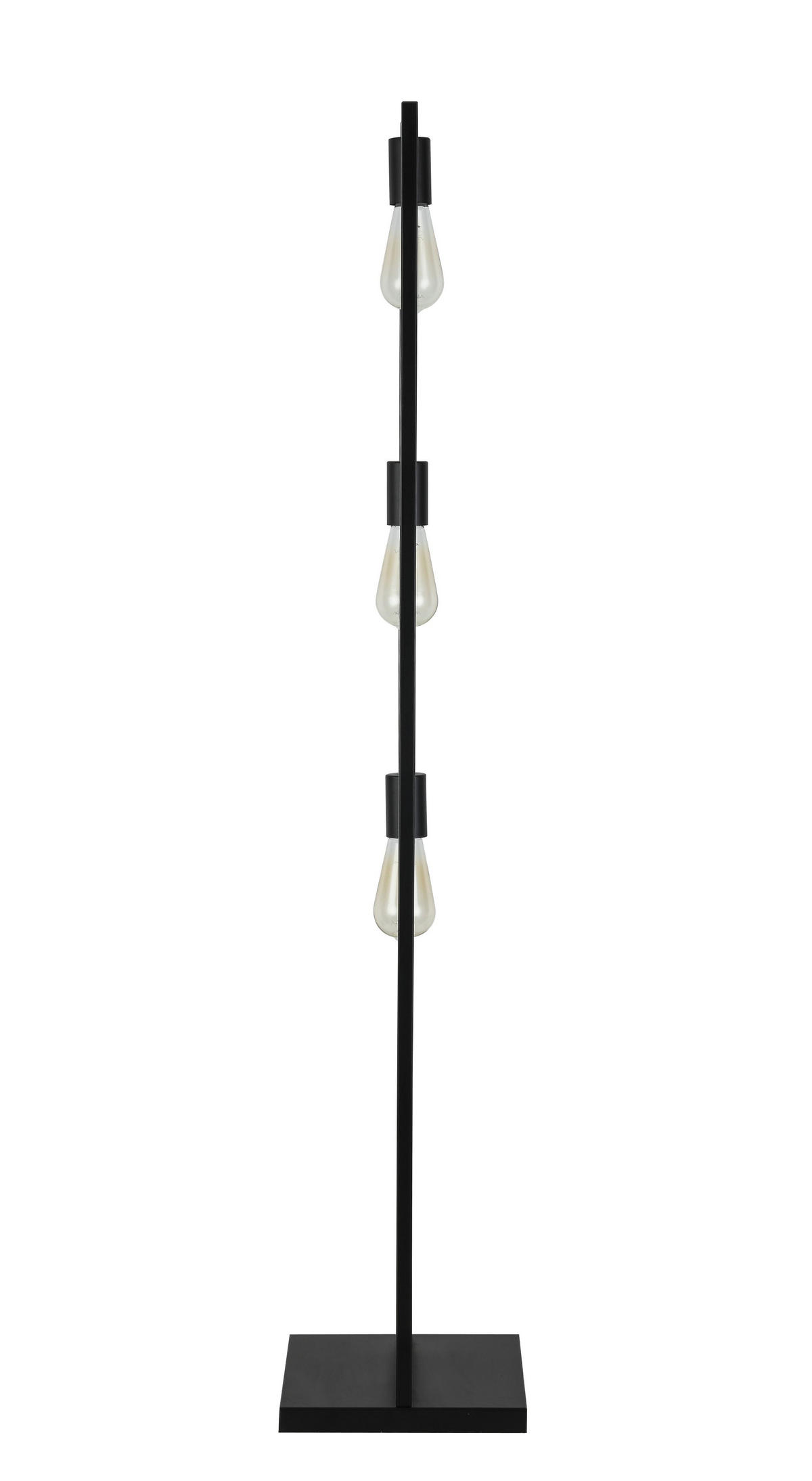 LAMPADAR - negru, Konventionell, plastic/metal (25/25/132cm) - Marama
