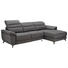 WOHNLANDSCHAFT Kopfteilverstellung, Relaxfunktion - Silberfarben/Grau, MODERN, Textil/Metall (269/167cm) - Xora