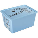 SPIELZEUGBOX 48,5/36/25 cm  - Blau, Basics, Kunststoff (48,5/36/25cm) - My Baby Lou