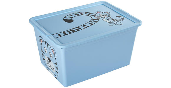 SPIELZEUGBOX 48,5/36/25 cm  - Blau, Basics, Kunststoff (48,5/36/25cm) - My Baby Lou