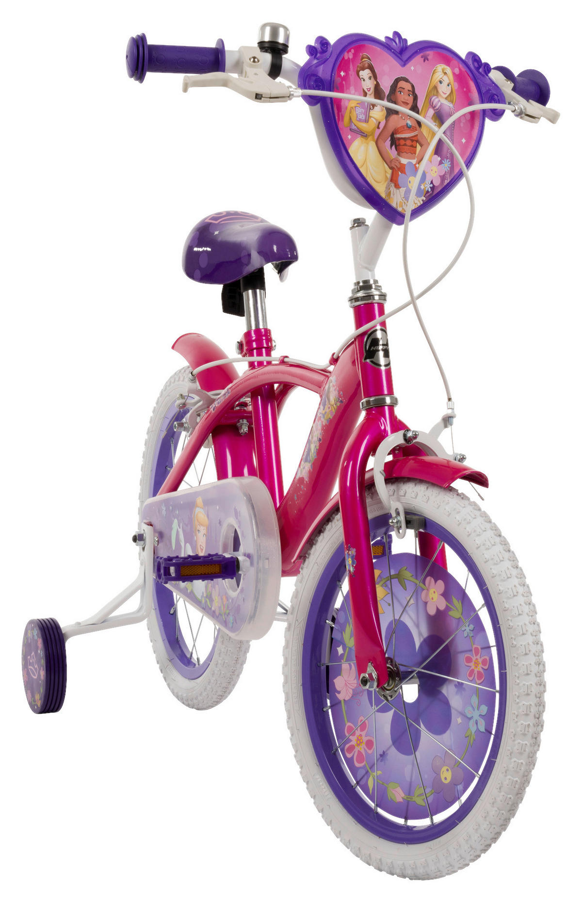 KINDERFAHRRAD 16 Zoll  - Pink, Basics, Metall (54/85/112cm)
