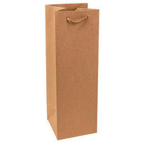 GESCHENKTASCHE  - Hellbraun, Basics, Papier (13/39/13cm)